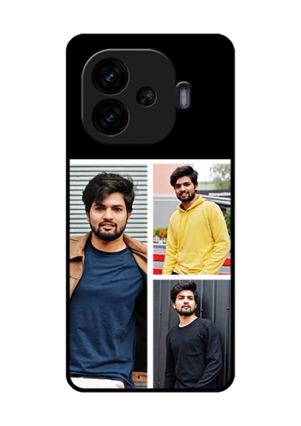 iQOO Neo 10R 5G Custom Glass Phone Case - Upload Multiple Picture Design
