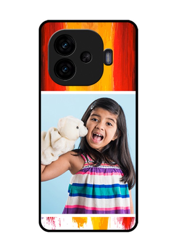iQOO Neo 10R 5G Custom Glass Phone Case - Multi Color Design
