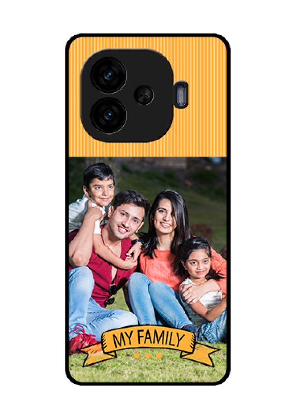 iQOO Neo 10R 5G Custom Glass Phone Case - My Family Design