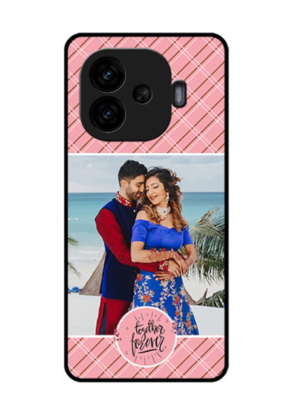 iQOO Neo 10R 5G Custom Glass Phone Case - Together Forever Design