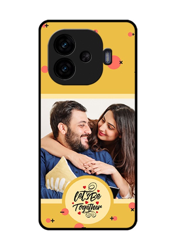 iQOO Neo 10R 5G Custom Glass Phone Case - Lets Be Together Design
