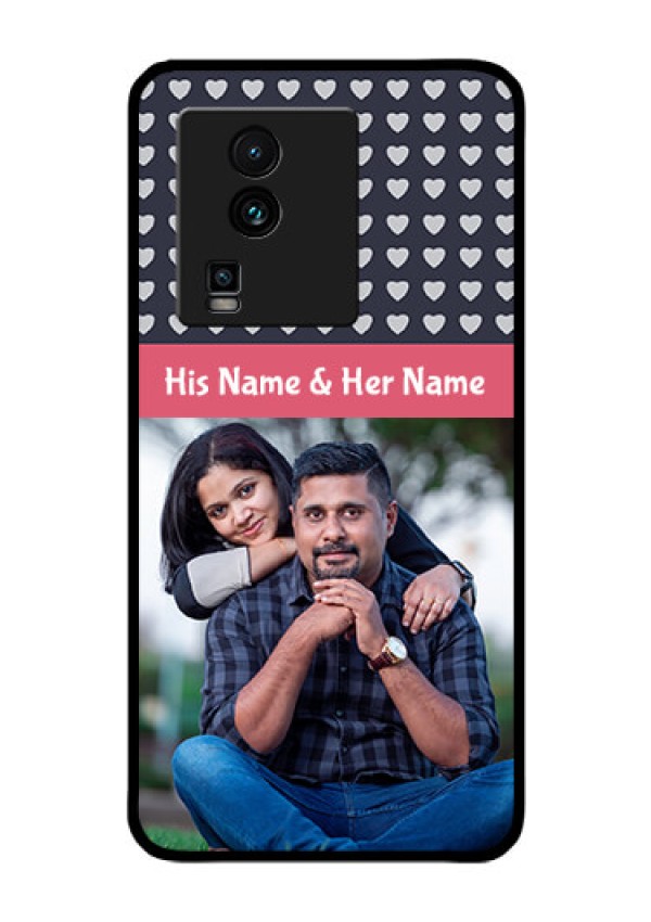 iQOO Neo 7 5G Custom Glass Mobile Case - Love Symbols Design