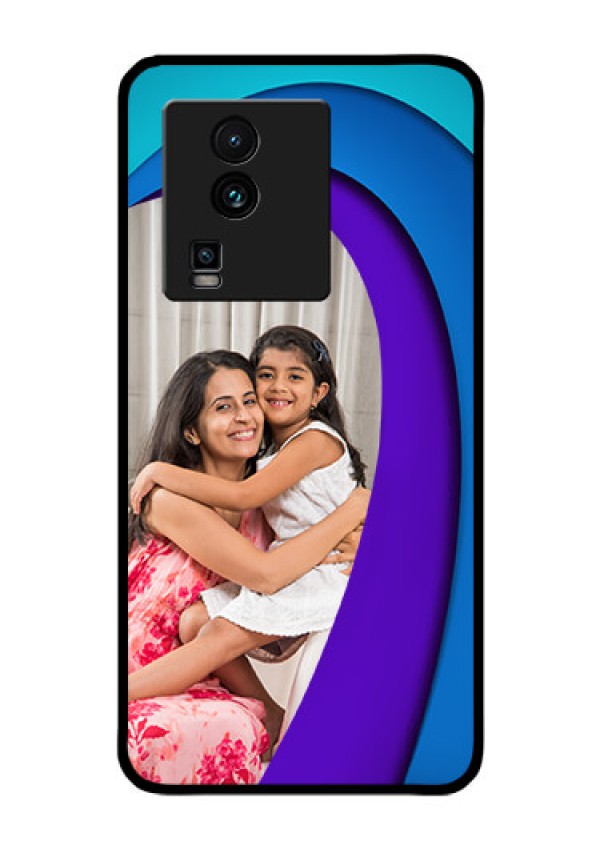 iQOO Neo 7 5G Photo Printing on Glass Case - Simple Pattern Design