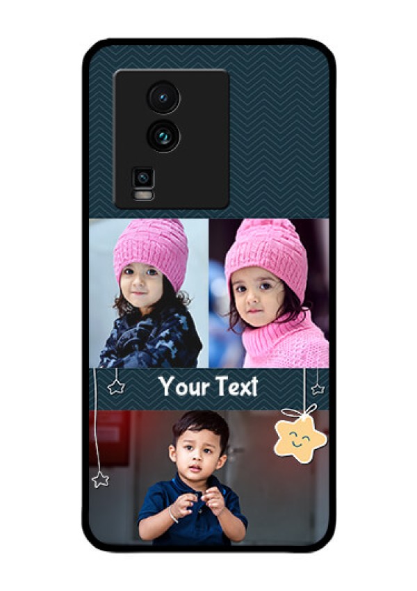 iQOO Neo 7 5G Custom Glass Mobile Case - Hanging Stars Design