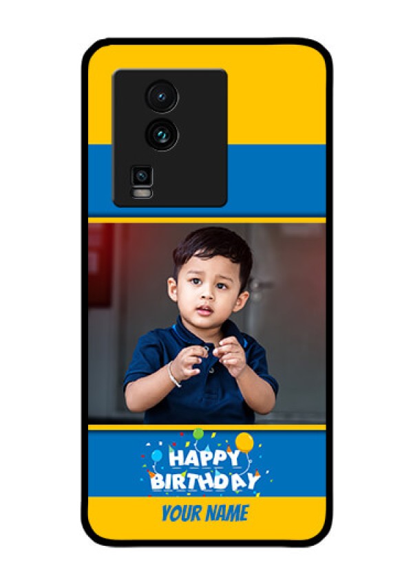iQOO Neo 7 5G Custom Glass Mobile Case - Birthday Wishes Design