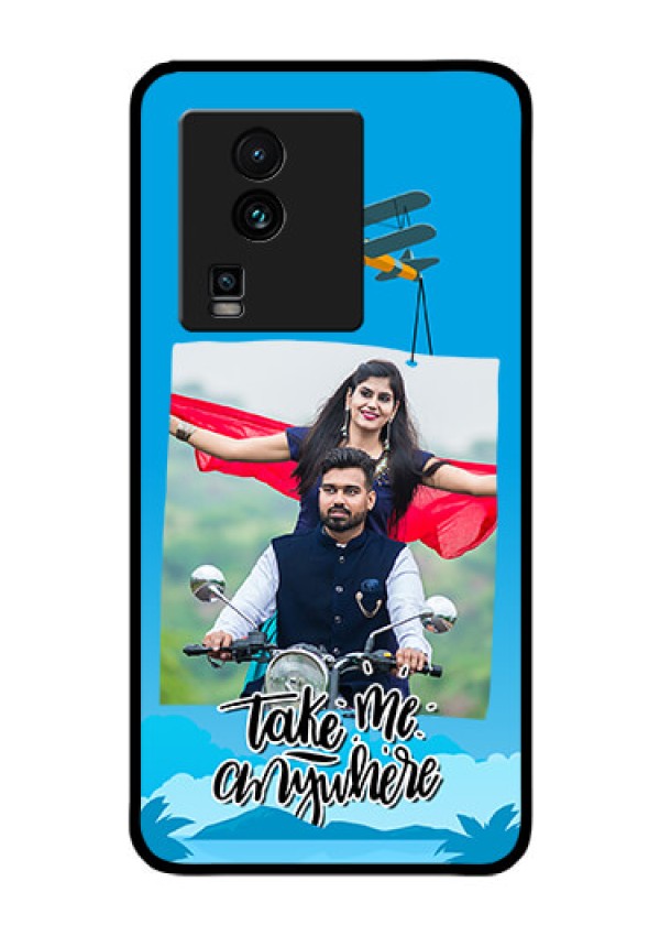 iQOO Neo 7 5G Custom Glass Mobile Case - Traveller Design