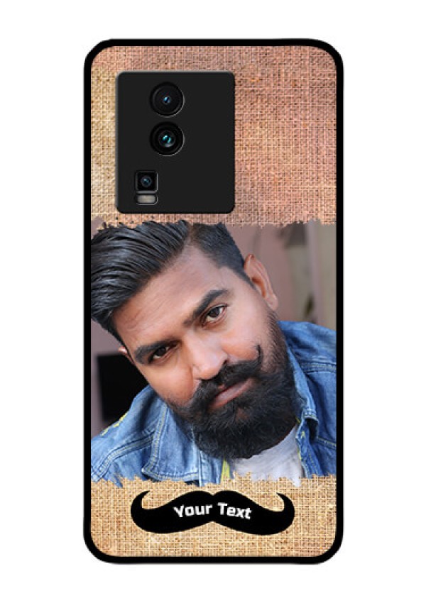 iQOO Neo 7 5G Personalized Glass Phone Case - with Texture Design