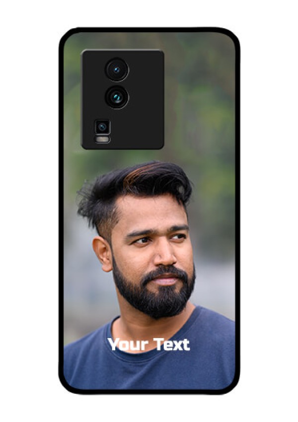 iQOO Neo 7 5G Glass Mobile Cover: Photo with Text