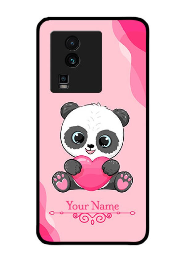 iQOO Neo 7 5G Custom Glass Mobile Case - Cute Panda Design