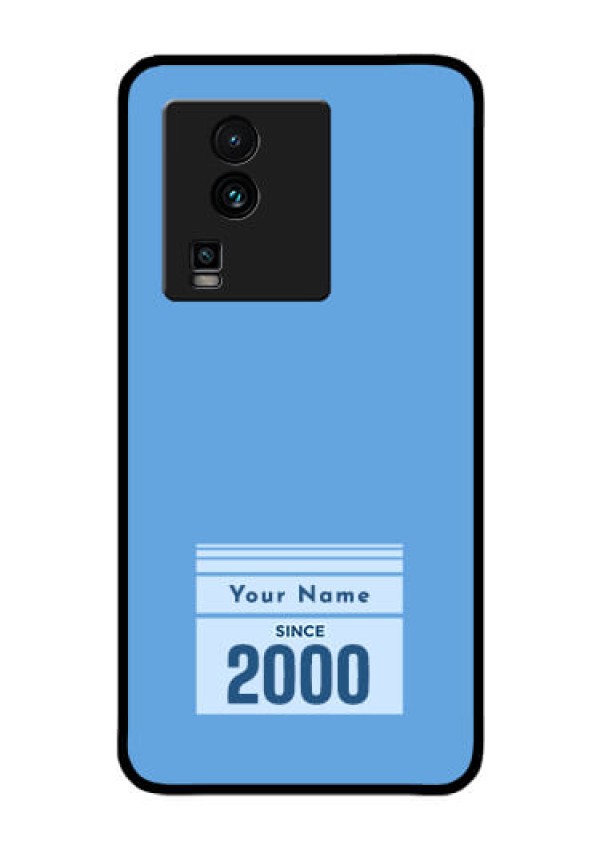 iQOO Neo 7 5G Custom Glass Mobile Case - Custom Year of birth Design