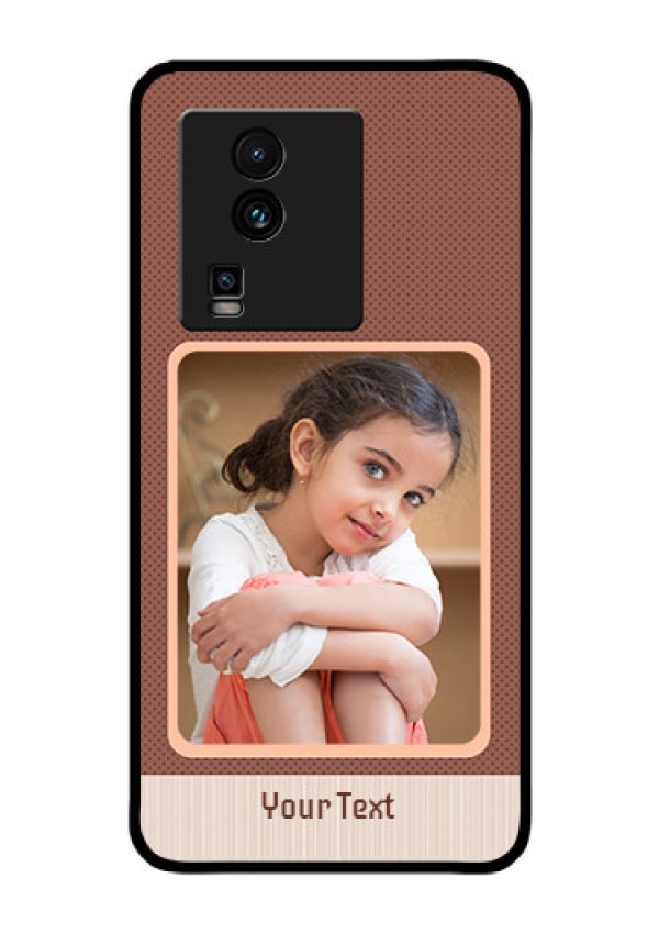 iQOO Neo 7 Pro 5G Custom Glass Phone Case - Simple Pic Upload Design