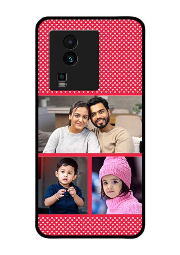 iQOO Neo 7 Pro 5G Personalized Glass Phone Case - Bulk Pic Upload Design