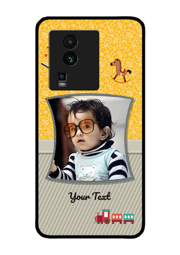 iQOO Neo 7 Pro 5G Personalized Glass Phone Case - Baby Picture Upload Design