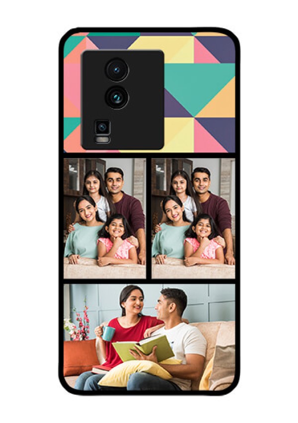 iQOO Neo 7 Pro 5G Custom Glass Phone Case - Bulk Pic Upload Design