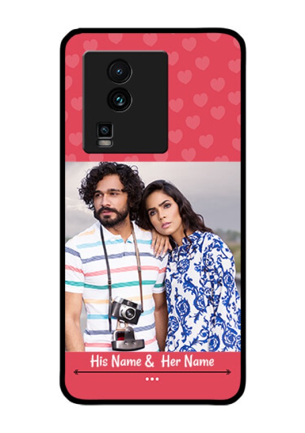 iQOO Neo 7 Pro 5G Photo Printing on Glass Case - Simple Love Design