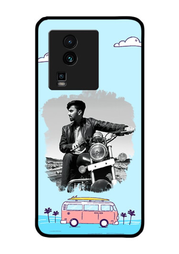 iQOO Neo 7 Pro 5G Photo Printing on Glass Case - Travel & Adventure Design