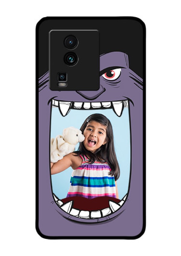 iQOO Neo 7 Pro 5G Custom Glass Phone Case - Angry Monster Design
