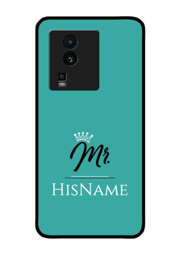 iQOO Neo 7 Pro 5G Custom Glass Phone Case Mr with Name