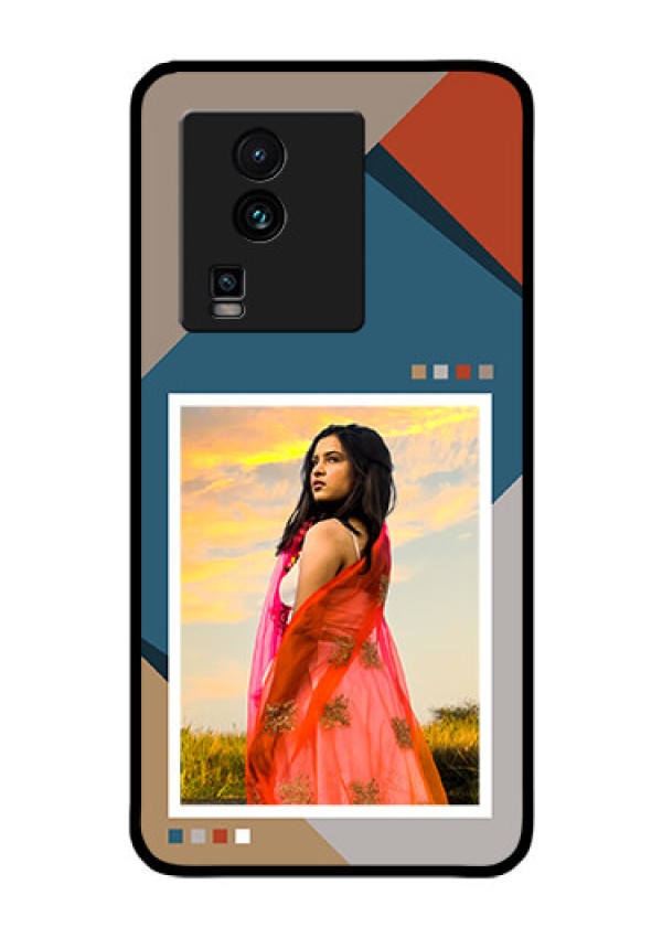 iQOO Neo 7 Pro 5G Personalized Glass Phone Case - Retro color pallet Design