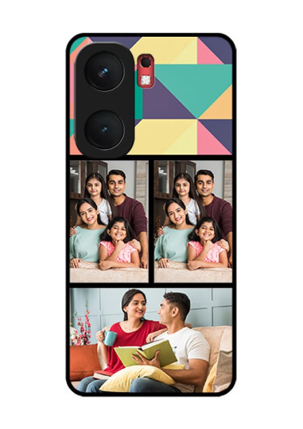 iQOO Neo 9 Pro 5G Custom Glass Phone Case - Bulk Pic Upload Design