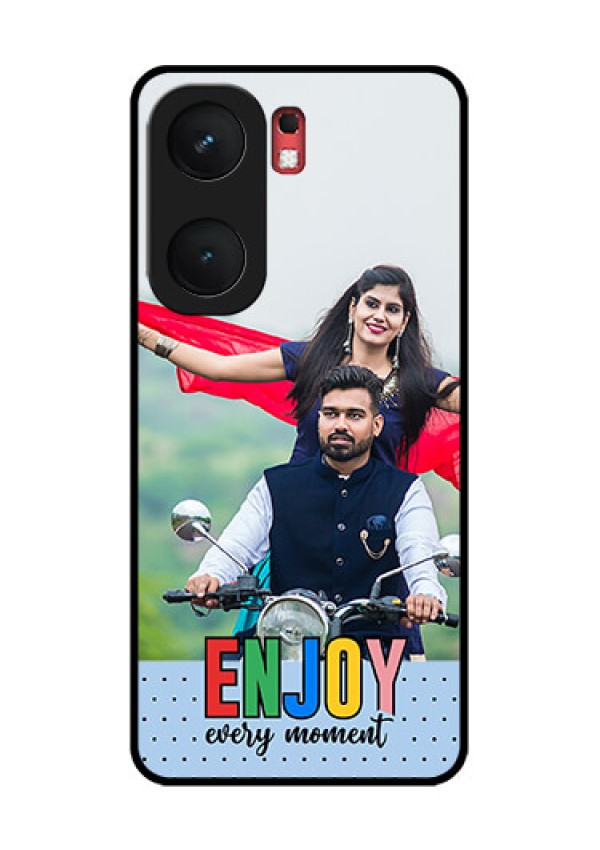 iQOO Neo 9 Pro 5G Custom Glass Phone Case - Enjoy Every Moment Design