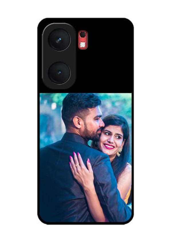 iQOO Neo 9 Pro 5G Custom Glass Phone Case - Upload Full Picture With Custom Color Design