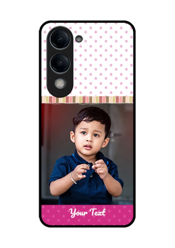 iQOO Z10 Lite Custom Glass Phone Case - Cute Girls Cover Design