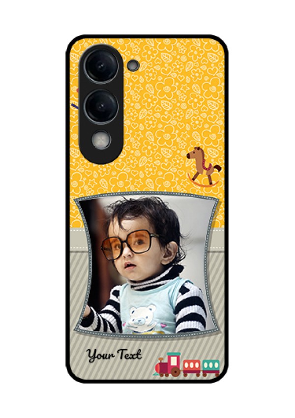 iQOO Z10 Lite Custom Glass Phone Case - Baby Picture Upload Design