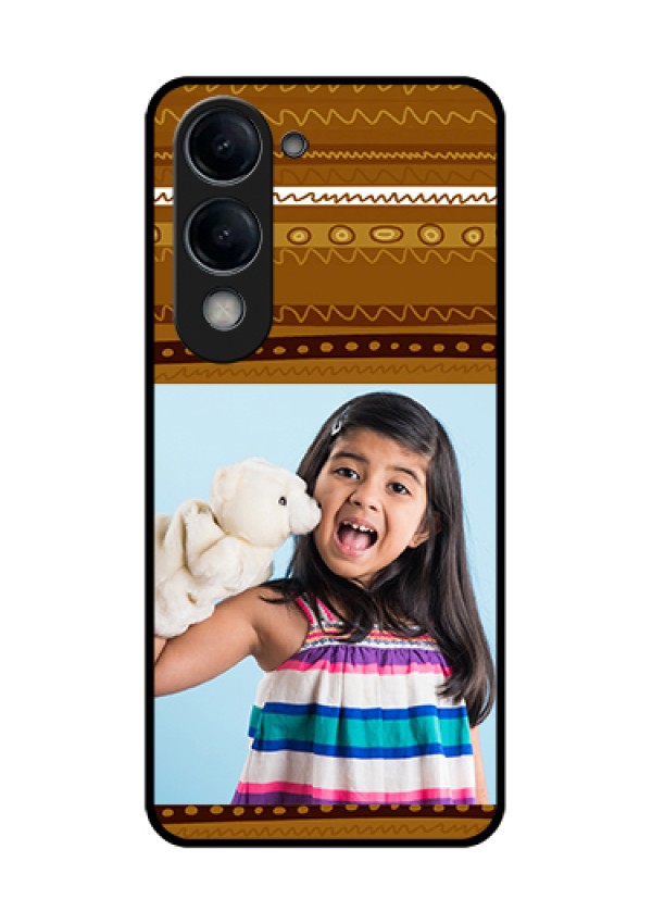 iQOO Z10 Lite Custom Glass Phone Case - Friends Picture Upload Design