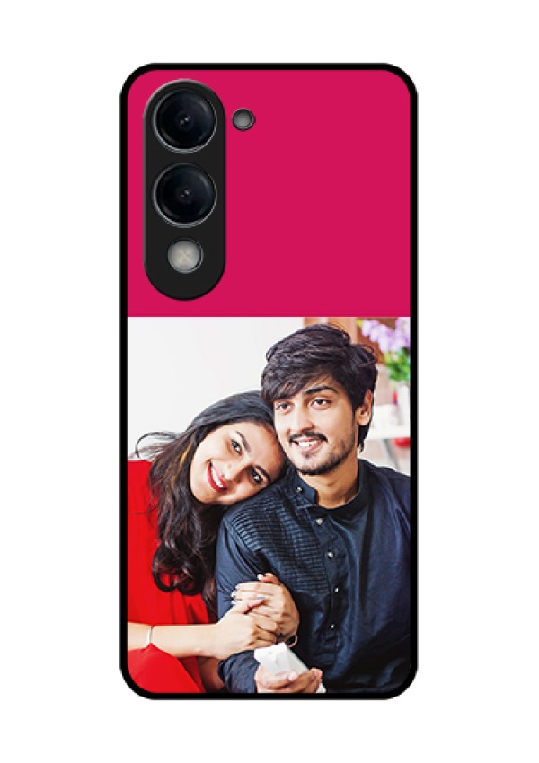 iQOO Z10 Lite Custom Glass Phone Case - Anniversary Cover Design