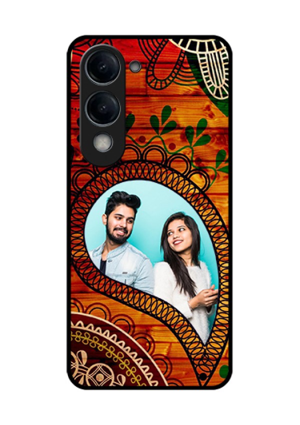 iQOO Z10 Lite Custom Glass Phone Case - Abstract Colorful Design