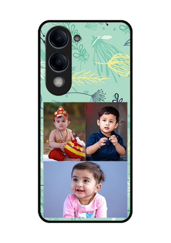 iQOO Z10 Lite Custom Glass Phone Case - Forever Family Design