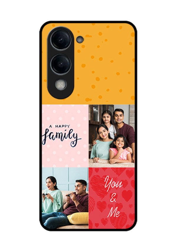 iQOO Z10 Lite Custom Glass Phone Case - Images With Quotes Design