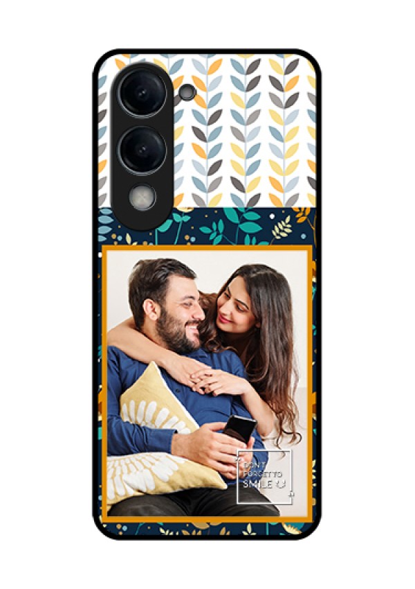 iQOO Z10 Lite Custom Glass Phone Case - Pattern Design
