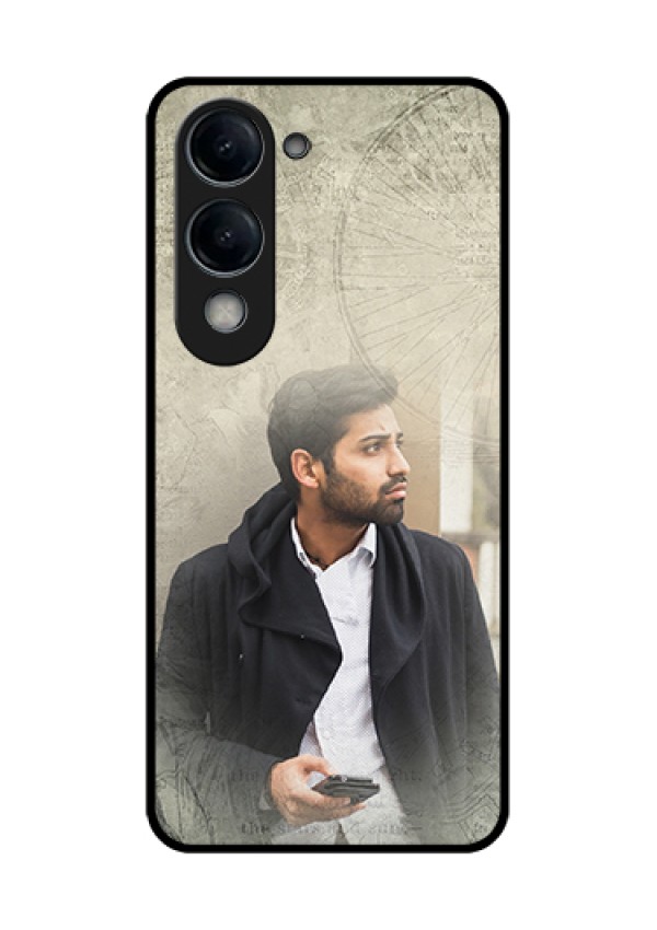 iQOO Z10 Lite Custom Glass Phone Case - With Vintage Design
