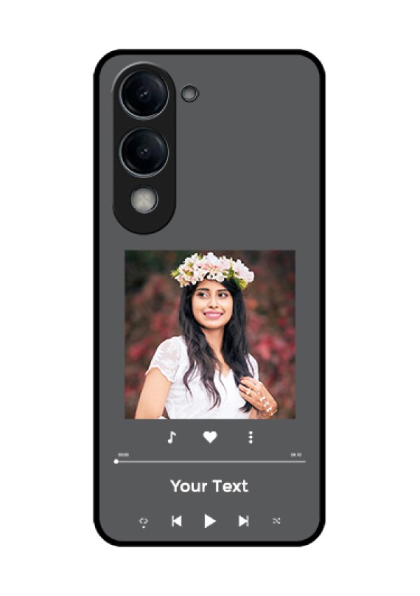 iQOO Z10 Lite Custom Glass Phone Case - Play The Music Design