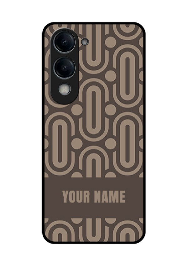 iQOO Z10 Lite Custom Glass Phone Case - Captivating Zero Pattern Design
