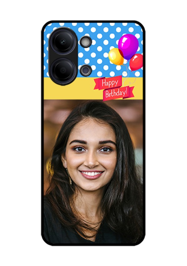 iQOO Z11 Lite 5G Custom Glass Phone Case - Happy Birthday Design