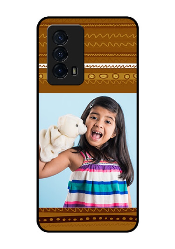 iQOO Z5 5G Custom Glass Phone Case - Friends Picture Upload Design