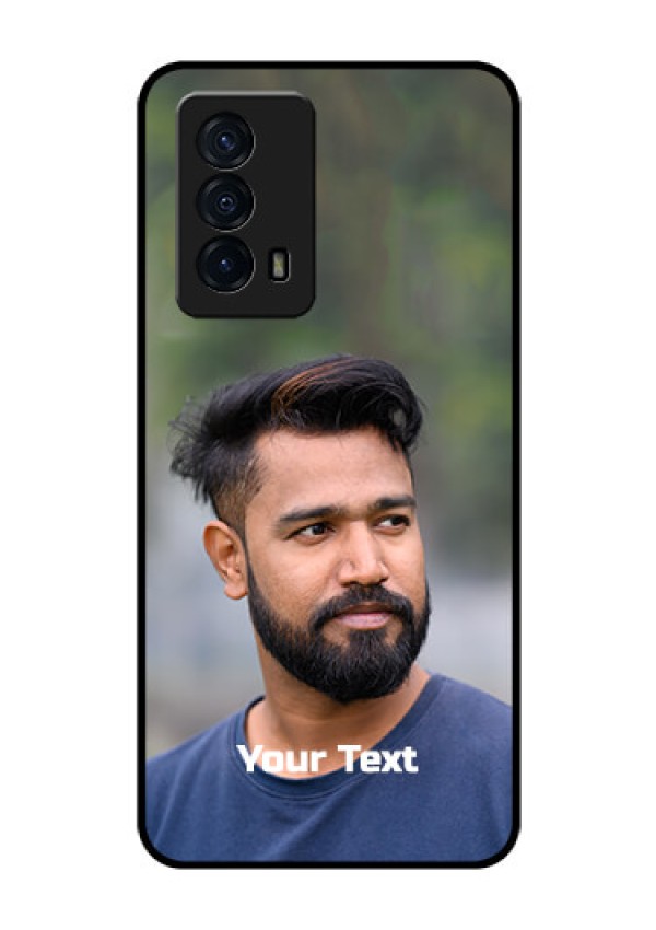 iQOO Z5 5G Glass Mobile Cover: Photo with Text