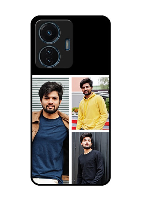 iQOO Z6 44w Photo Printing on Glass Case - Upload Multiple Picture Design