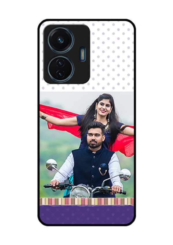 iQOO Z6 Lite 5G Photo Printing on Glass Case - Cute Family Design
