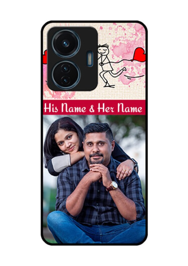 iQOO Z6 Lite 5G Photo Printing on Glass Case - You and Me Case Design