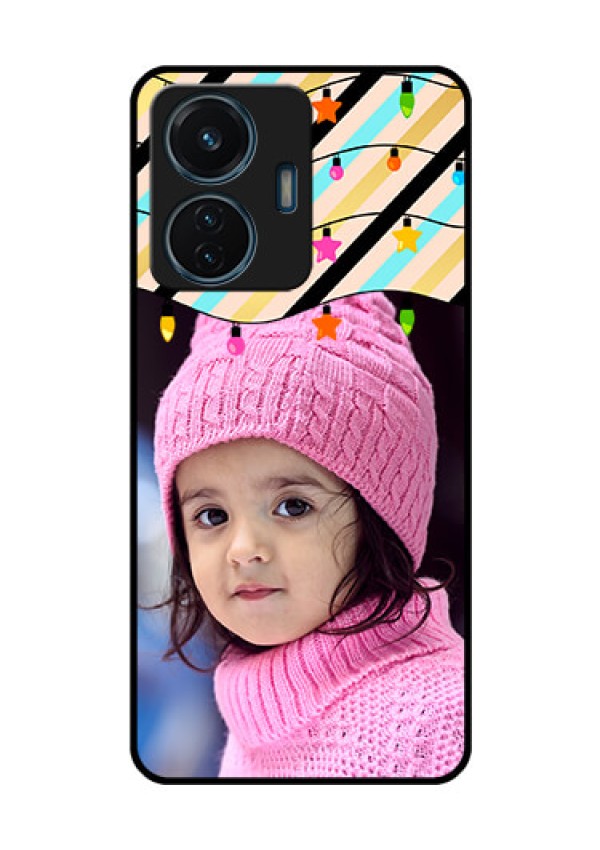 iQOO Z6 Lite 5G Custom Glass Mobile Case - Lights Hanging Design