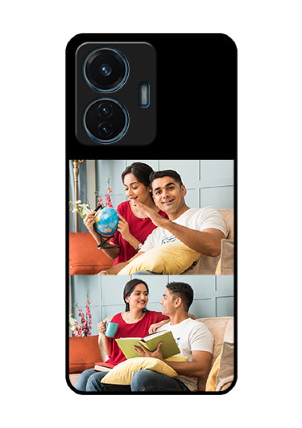 iQOO Z6 Lite 5G 2 Images on Glass Phone Cover