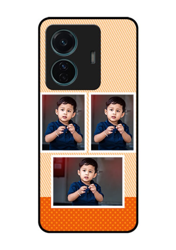 iQOO Z6 Pro 5G Photo Printing on Glass Case - Bulk Photos Upload Design