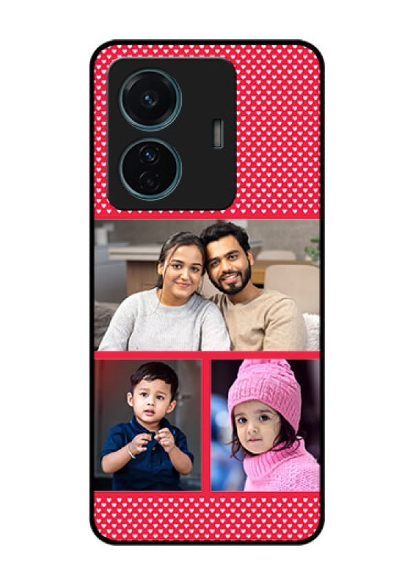 iQOO Z6 Pro 5G Personalized Glass Phone Case - Bulk Pic Upload Design