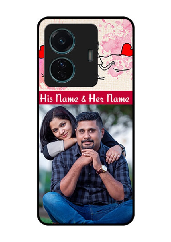 iQOO Z6 Pro 5G Photo Printing on Glass Case - You and Me Case Design