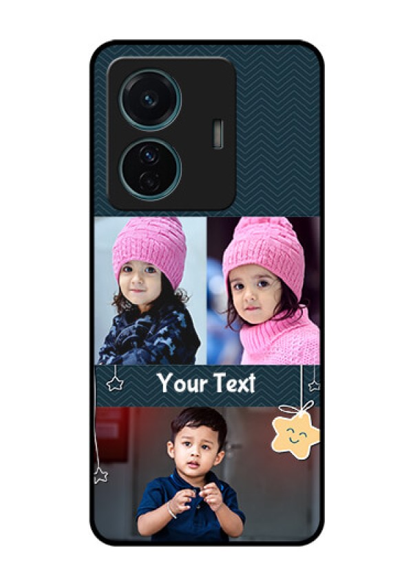 iQOO Z6 Pro 5G Custom Glass Mobile Case - Hanging Stars Design