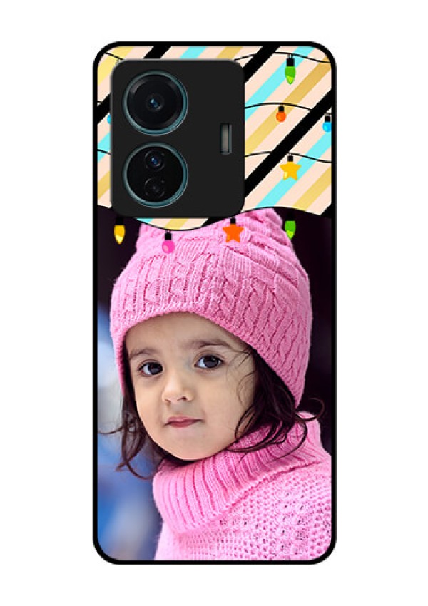 iQOO Z6 Pro 5G Custom Glass Mobile Case - Lights Hanging Design